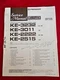 Vintage 1986 Pioneer Original Service Manual for KE-3232/3011/2222/2515