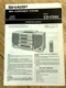 SHARP CD-C555 Mini Component System Operation Manual