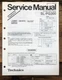 Technics SL-PG300 CD Player Supp. Service Manual *Original* #1