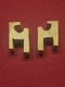 Wooden Dust Cover Hinges/Supports for DUAL 1226 Turntable