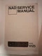 NAD Model 6125 Stereo Cassette Deck Service Manual