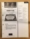 Sansui P-E750 Record Player / Turntable  Service Manual *Original*