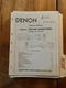 Denon dcm-360 260 Service Manual Original Repair Book stereo cd player