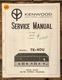 Kenwood TK-40U Receiver  Service Manual *Original*