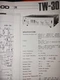 Kenwood TW-30 Amplifier Schematic only from Volume 1 Original