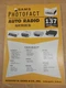 Sams Photofact Auto Radio Series AR-137 January 1973