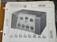 Vintage Sams Photofact Manual DAVID BOGEN MODEL HX50