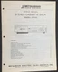 MITSUBISHI DT-52 Cassette Deck Service Manual Original