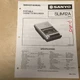 Sanyo Service Manual for the SLIM12A Cassette Tape Recorder ~ Repair