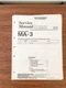 Pioneer MA-3 Mixer Service Manual *Original*