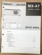 Nikko MX-A7 Integrated Amplifier Service Manual *Original*
