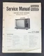 Panasonic CT-398 Portable Color Television Service Manual