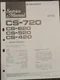 PIONEER CS-420 CS-520 CS-620 CS-720 Speaker Service Manual Photocopy