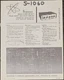 SHERWOOD S-1060 Amplifier Owners Service Manual Original 2D