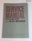AKAI AA-6000 Amplifier Original Factory Printed Service Manual with Parts List