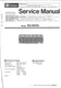 CLARION EU-605A, AMPLIFIER, SERVICE MANUAL