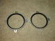 Silver Plastic 12" Woofer Speaker Rings For Pioneer CS-V70A CS-C9000 Speakers