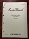 Pioneer QT-6100 4-Channel Stereo Tape Deck Service Manual Vintage Original OEM
