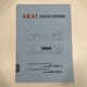 Akai Service Manual AT-S55/L & AM-U55/J Tuner & Integrated Amplifier
