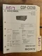 Sony cdp-cx260 Service Manual Original Repair Book stereo cd player
