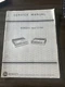 ORIGINAL Roberts 525 530  TAPE RECORDER Owner Instruction Service Manual