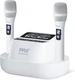 Pyle USA UHF Wireless Microphone System, Model: PDWM3100, White (D609)