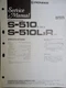 PIONEER S-510 E CA G S-510 L R X Speakers Service Manual Original