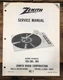 Zenith RC 1 169-338 169-389 Record Changer  Service Manual *Original*