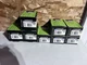SET OF 8 GENUINE LEXMARK C540 C540A1KG C540H1KG C540A1YG C540A1CG C540A1MG TONER