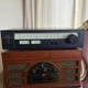 Vintage Sansui TU-217 Stereo Tuner AM/FM Radio Japan Black Hi-Fi Audio