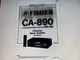 Fisher Ca-890 Service Manual Digital