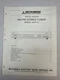 Vintage Mitsubishi Service Manual Model Number DA-F12