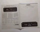 Yamaha K340 K140 Cassette Deck Brochure Vtg 1986
