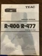 TEAC R-400 R400 R-477 R477 CASSETTE DECK Service Manual **ORIGINAL**