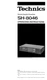 TECHNICS SH-8046 - EQUALIZER - OWNER'S MANUAL OPERATING INSTRUCTIONS - Spanish