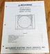 Mitsubishi DP-37B Turntable Service Manual - Original