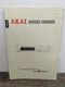 Akai Model UC-S4/J FM/AM Quartz Synthesizer Tuner Service Manual Original Repair