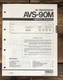 Yamaha AVS-90M AV Processor Service Manual *Original*