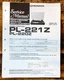 Pioneer PL-221Z PL-220Z Record Player / Turntable  Service Manual *Original*