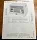 1958 RCA 9INT1 9INT2 Radio Photofact Service Manual Foldout Folder