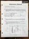 Technics SL-P110 -P210 -P310 -P116 -P115 CD Player Adjustment Manual *Original*