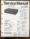 Technics SH-8066 Equalizer Service Manual *Original*