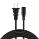 UL 6ft AC Power Cord For JVC DR-MV79B DR-MV78BU DR-MV77SU VHS VCR DVD Recorder