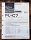 Pioneer PL-C7 Record Player / Turntable  Service Manual *Original*