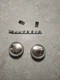 (2) Heathkit Knobs and a Logo f/Tuner / Audio Amplifier/ Preamp