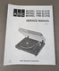 ADC Model 1510 (C-214), 1600 (C-215), 1700 (C-216) Service Manual D-554