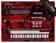 Roland MC 808 Skins | Red Camo | Protective Decal | StyleFlip Skins