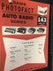 AR-143 SAMS AUTO RADIO AUTOMATIC BOMAN CARTAPE HITACHI INLAND KRACO NOS