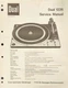Dual - Model PE 3048 Service Manual - Original