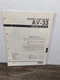 Yamaha AV-33 Stereo Amplifier Service Manual Original Vintage Paperwork 